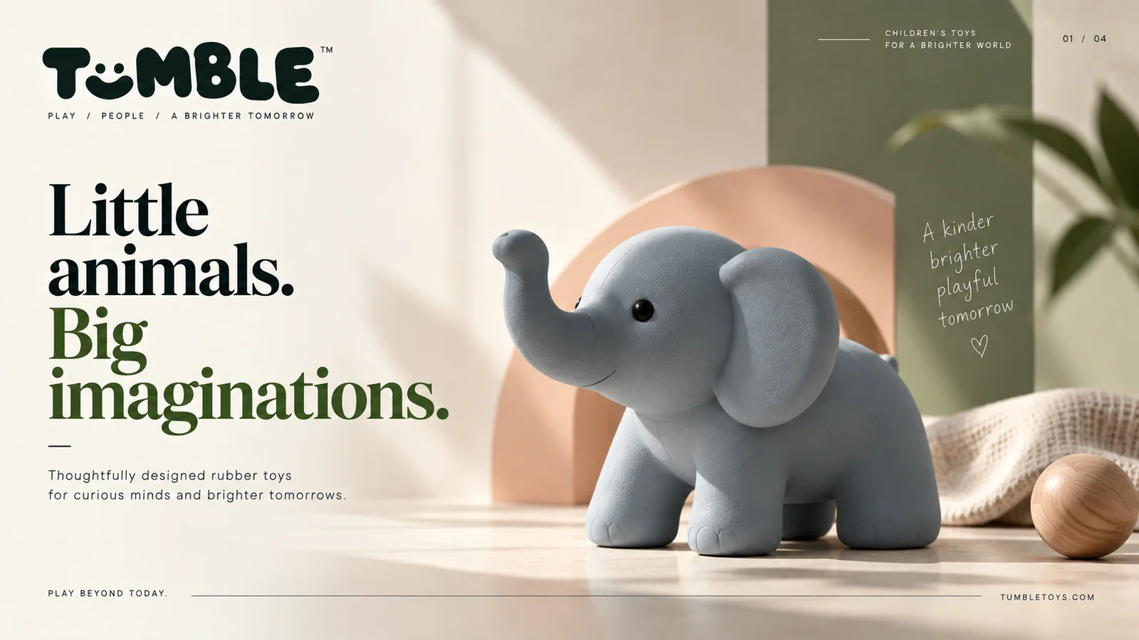 TUMBLE — Little animals, big imaginations