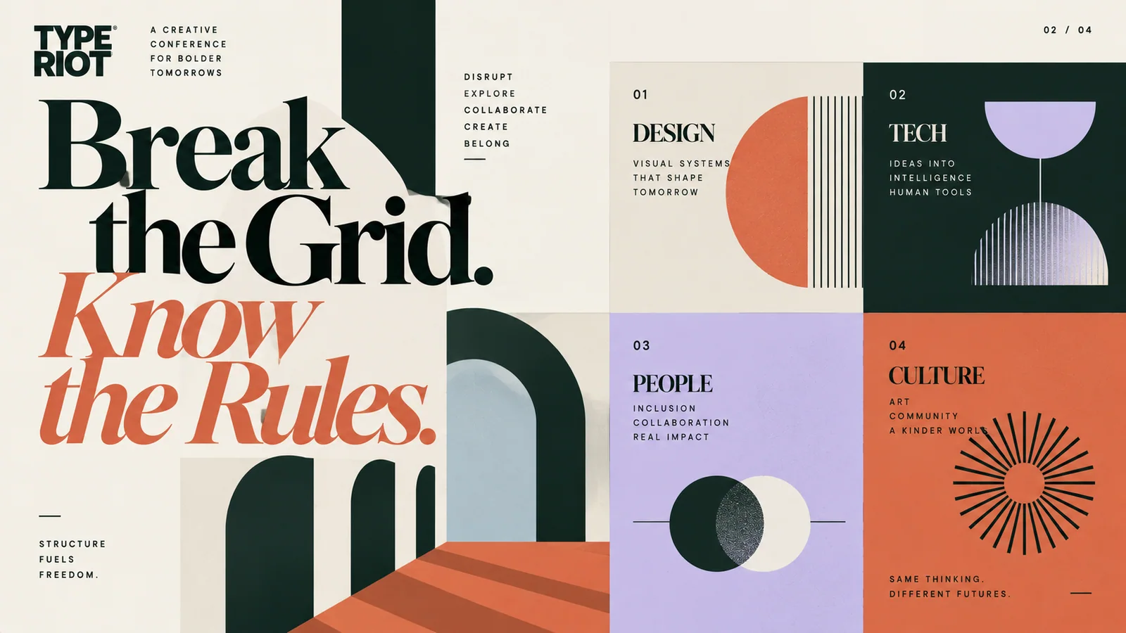 TYPE RIOT — Break the grid