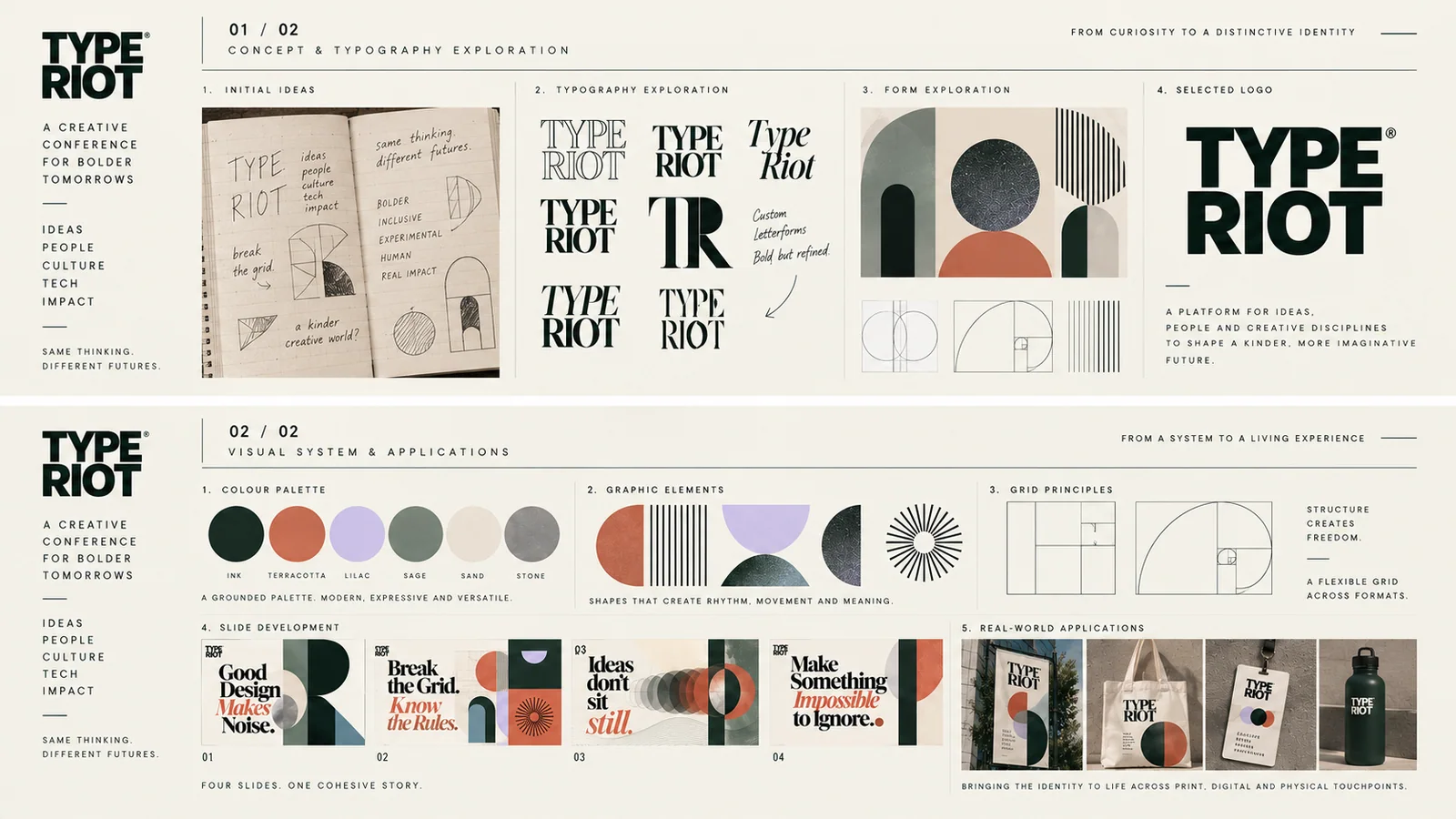 TYPE RIOT — Identity exploration